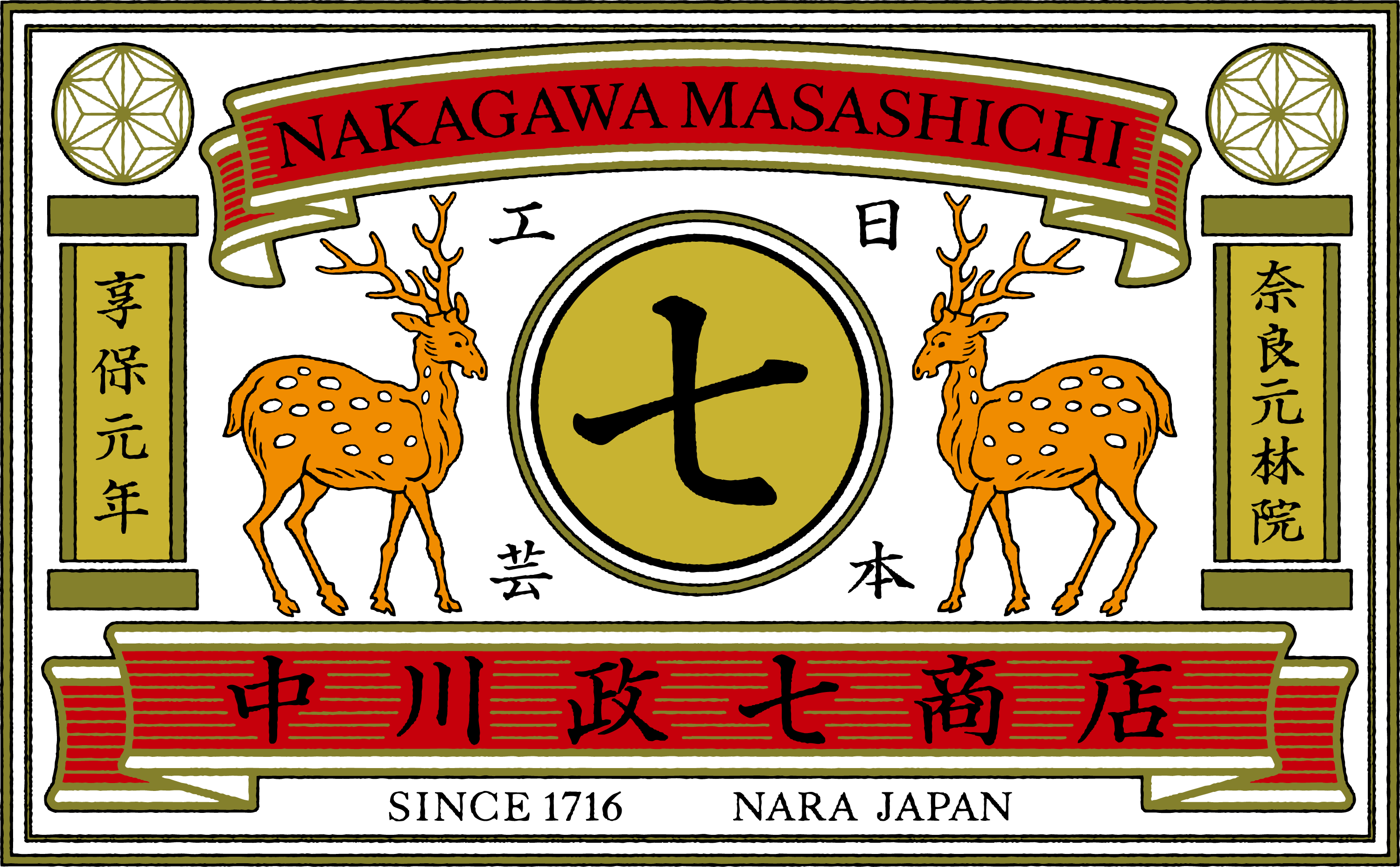 ロゴ 中川政七商店