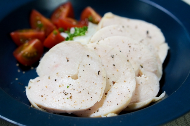 低温調理の鶏肉について